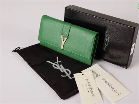 ysl y clutch green|ysl clutch women.